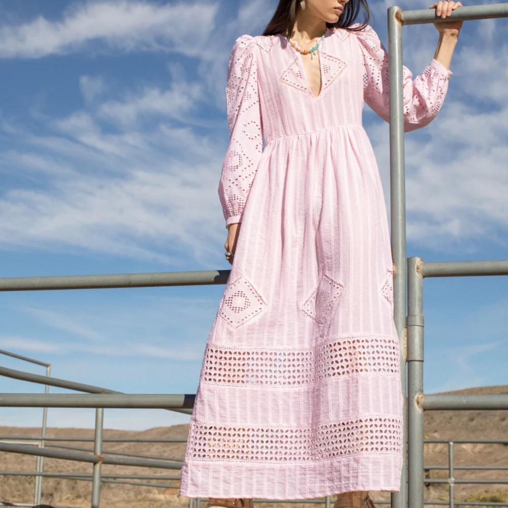 Alix of Bohemia Pink Dress